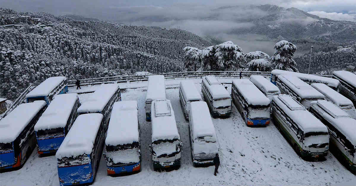 Himachal Weather Update Today: जनजातीय क्षेत्रों में हिमपात, आज मौसम खराब  रहने की संभावना – Hindi TV NEWS