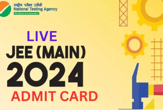 Live Nta Jee Main Admit Card