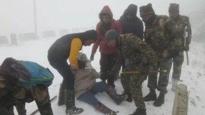 Sikkim Snowfall
