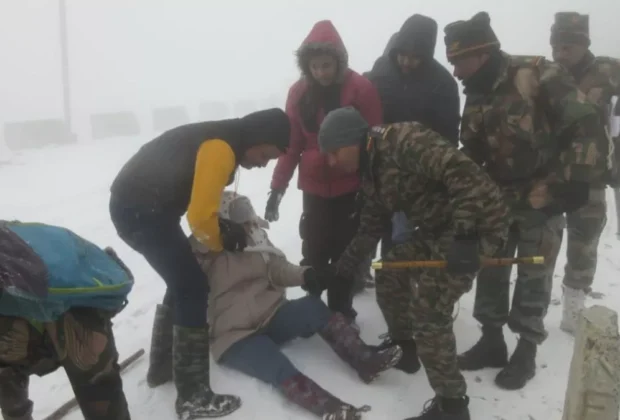 Sikkim Snowfall