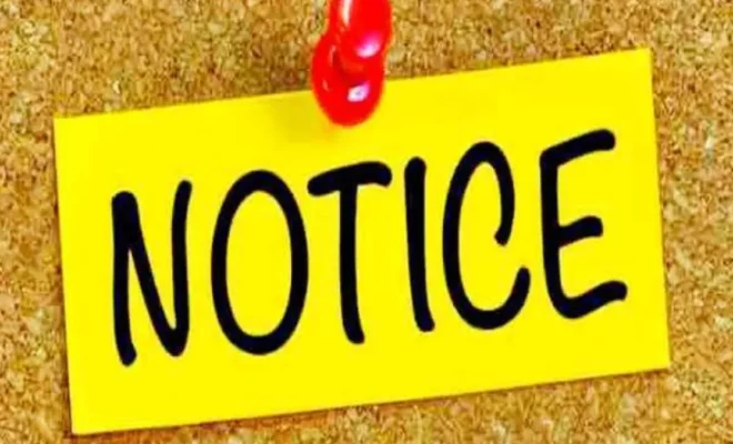 Notice