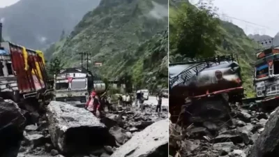 Himachal Pradesh Kinnaur Landslide