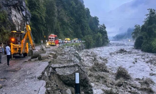 Manali Heavy Rain