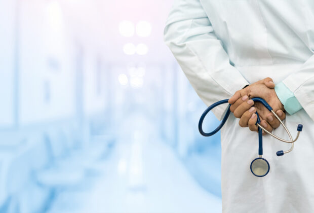 Male Doctor In The Hospital