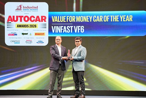 Vinfast Vf 6 Won "value For Money Car Of The Year" At Autocar India Awards 2026