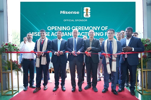 Hisense Inaugurates First Manufacturing Facility In India At Sri City, Andhra Pradesh
