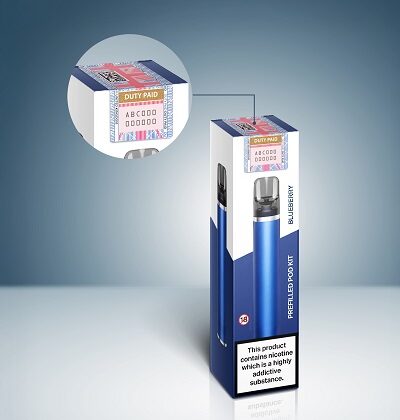 Sicpa Secures Major European Award For Uk Vaping Duty Stamps Program