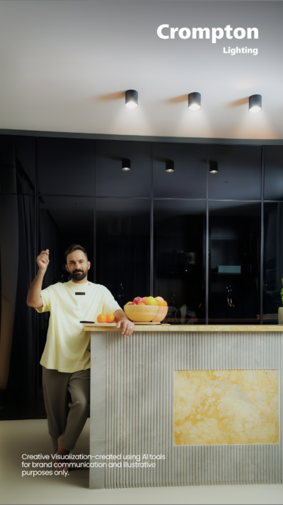 Crompton Partners With Celebrated Former Indian Cricketer Dinesh Karthik To Spotlight 'every Space Bright & Right' During The Icc Men's T20 World Cup
