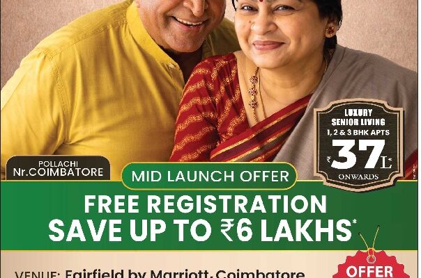 Srinivasa Palms' Redefines Retirement Living With India's First 3 In 1 Luxury Senior Living Concept