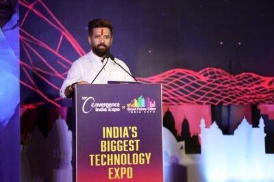 Union Minister, Chirag Paswan Calls For Technological Revolution In Food Processing At The 33rd Convergence India Expo 2026
