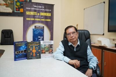 Rashtrapati Award Winning Author Baldevkrishan Sharma Launches 'secrets Of The Universe' Through Hindu Gods, Symbols, Signs & Sound