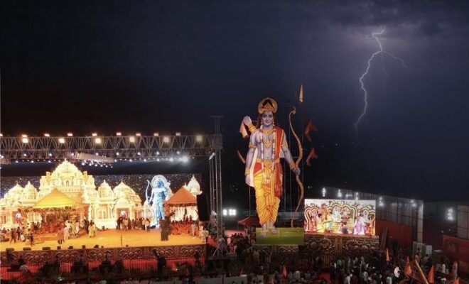 Asbl Ram Navami Event Creates History With 1 Crore+ Rama Namas Writing Attempt