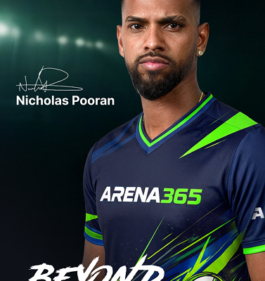 Arena365 Appoints Nicholas Pooran As Brand Ambassador, Launches New Athlete Partnership Model