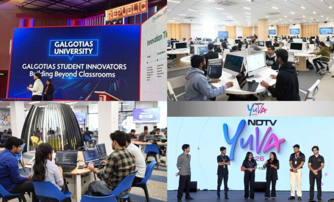 Galgotias University Launches Inr 10 Crore Innovation Fund, Strengthens Startup Ecosystem For Young Founders