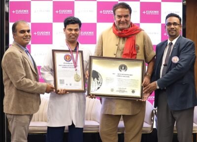 Eugenix Hair Sciences Sets The World Record For Highest Grafts In A Single Hair Transplant Sitting; Enters World Records Book Of India