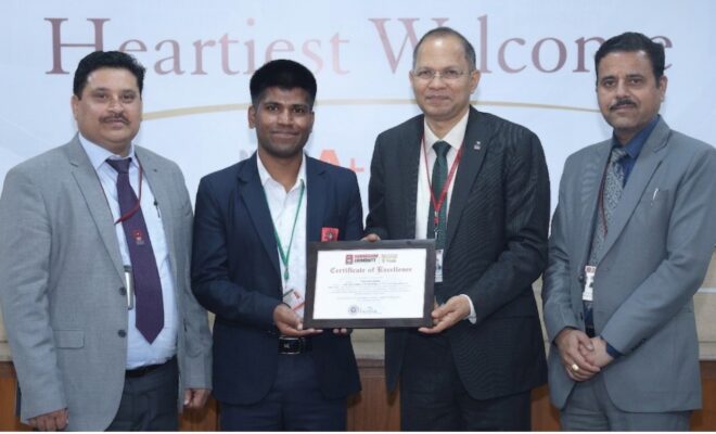 Chandigarh University Student Sarvesh Gupta Tops Iit Jam 2026 (physics) Exam With All India Rank 1