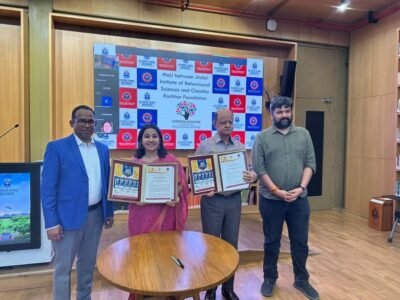 Cheistha Kochhar Foundation And Jindal Institute Of Behavioural Sciences Sign Mou To Advance Behavioural Science Led Social Impact