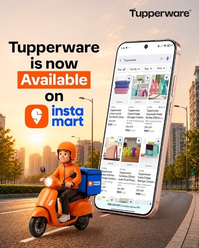 Tupperware Partners With Instamart, Bringing The Og Of Indian Kitchens To Your Doorsteps This Mother's Day