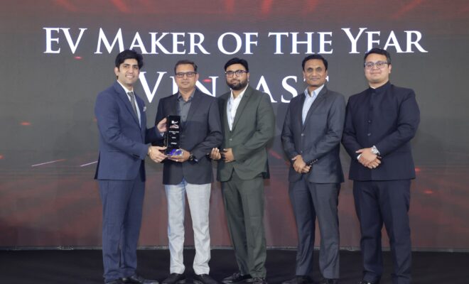 Vinfast Honoured As 'ev Manufacturer Of The Year' At Times Drive Auto Summit & Awards 2026