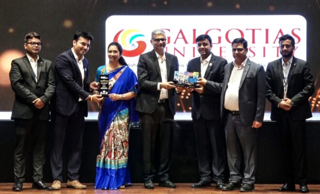 Galgotias University Receives Prestigious Blue Chip Partner Award From L&t Edutech At Nexus 2026