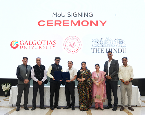 The Hindu Group And Galgotias University Bring Newsroom Learning To Greater Noida Campus Through New Journalism Excellence Centre