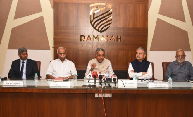 Ramaiah Group And University At Albany Launch Rism, India's First Greenfield Deemed To Be University Focused On Stem And Management