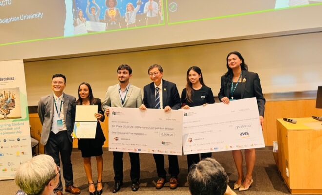 Indian Students From Galgotias University Win Global Recognition At Hong Kong's Edventures 2026, Competing Against 19 Teams From 10 Countries