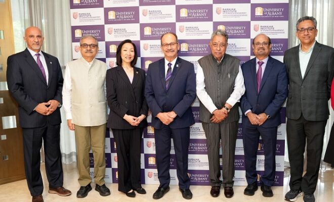 Ramaiah Institute Of Science And Management And University At Albany Announce Landmark Collaboration To Redefine Higher Education In India