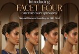 Glow By Kirtilals Unveils "facet Four" One Pair Of Earrings, Four Distinct Styles