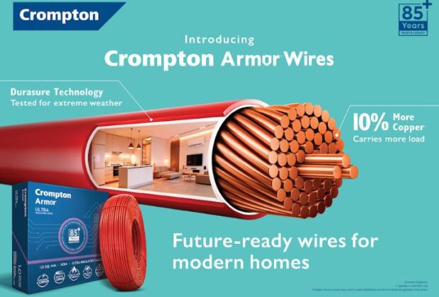 Crompton Enters House Wires