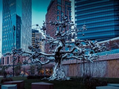 Riyadh Art Reveals Family Tree By Indian Artist Subodh Gupta, A New Permanent Collection Artwork Installed In Riyadh's Financial District Kafd