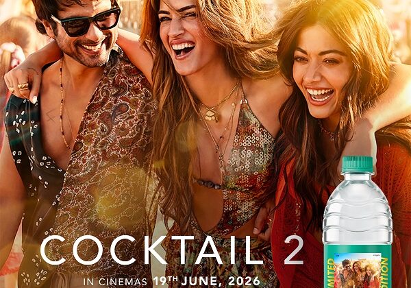 Bisleri Launches Limited Edition Cocktail 2 Bottles Featuring Shahid Kapoor, Kriti Sanon And Rashmika Mandanna