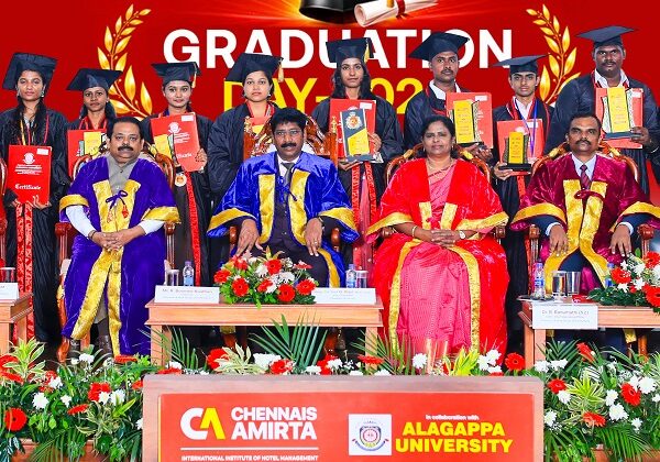 800 Students Graduate At Chennais Amirta Graduation Ceremony As Industry Ready Hospitality Professionals