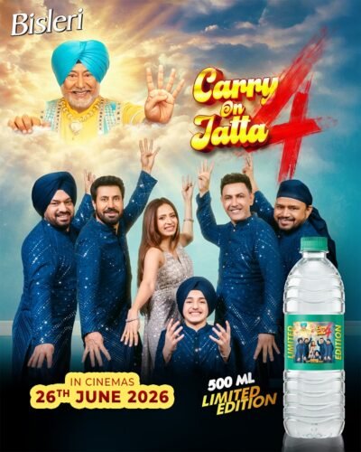 Bisleri Launches Limited Edition Carry On Jatta 4 Bottles Celebrating Punjab's Favourite Comedy Franchise