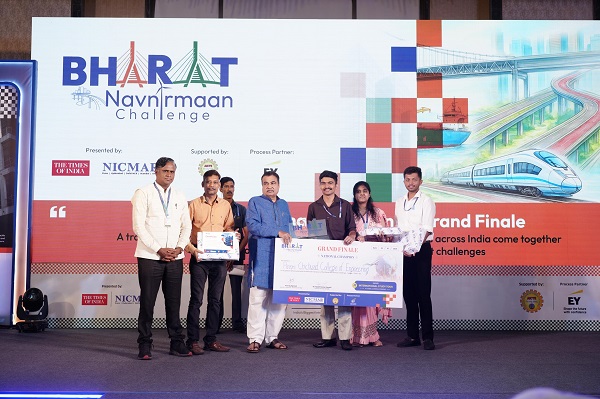 Nicmar Brings India's Brightest Infrastructure Talent Together At The Grand Finale Of Bharat Nav Nirmaan Challenge