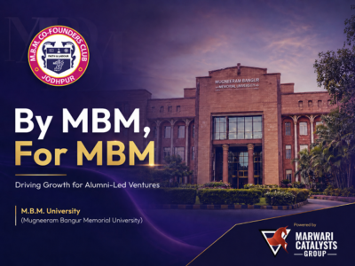 Mbm Co Founders Club By Marwari Catalysts Group Selects First Three Startups, Next Batch To Open Soon
