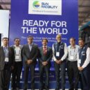 Sun Mobility Hev Business Showcases The World's First Modular Multi Battery Swappable Solution With The Tata Starbus Ev Platform At Prawaas 5.0