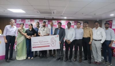 Kauvery Hospital Alwarpet Performs World's First Catheter Based Treatment For Two Failing Heart Valves In A Man Aged 58 In Hybrid Cath Lab