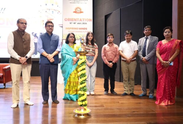 Manipal University Jaipur Kicks Off Three Day Orientation With Grand Academic Celebration