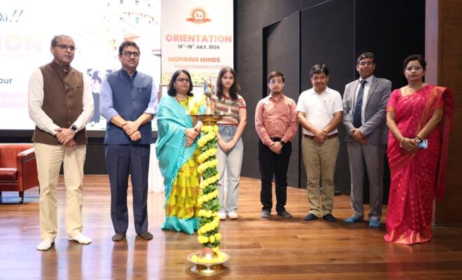 Manipal University Jaipur Kicks Off Three Day Orientation With Grand Academic Celebration