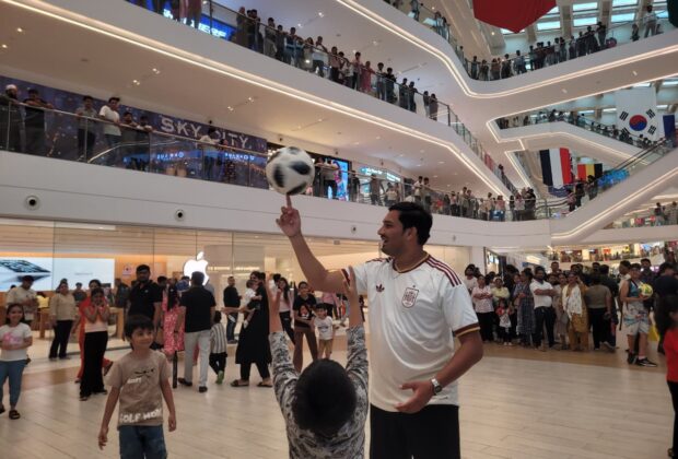 Sky City Mall Brings The Spirit Of Football To Life With An Immersive Fan Experience