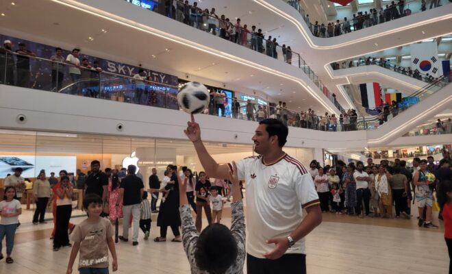 Sky City Mall Brings The Spirit Of Football To Life With An Immersive Fan Experience