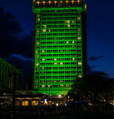 India's Iconic Landmarks Glow In Teal Green For World Fragile X Awareness Day