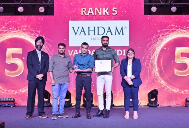 Vahdam® India Ranks Among India's Top 5 Great Workplaces 2026