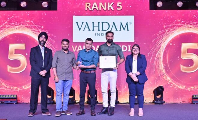 Vahdam® India Ranks Among India's Top 5 Great Workplaces 2026