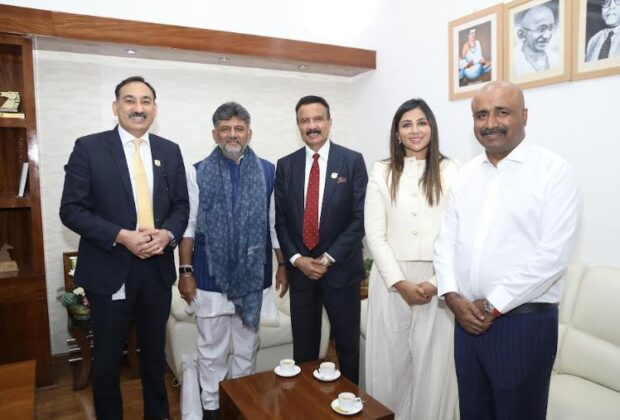 Dr. Azad Moopen Meets Shri D.k. Shivakumar; Reaffirms Aster Dm Quality Care's Commitment To Karnataka With Rs 1,315 Crore Investment