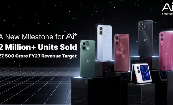 Ai+ Smartphone Targets Rs 7,500 Crore Revenue In Fy27 After Crossing 2 Million Units Sold Since Launch