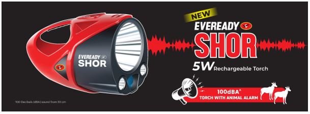 Eveready Expands Flashlight Portfolio, Launches Innovative Shor Torch With Animal Alarm To Help Farmers Protect Crops