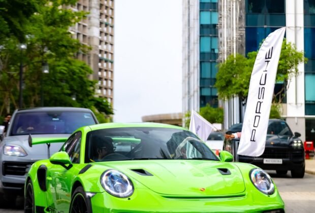 100+ Porsches Take Over Mumbai for a Friendship Day Drive