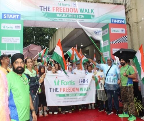 Fortis Hiranandani Hospital, Vashi Marks Independence Day with 'The Freedom Walk' for Senior Wellness